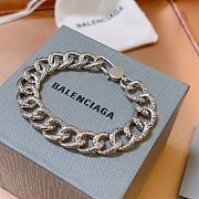 Balenciaga Chain Silver Bracelet 02 - 3