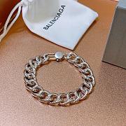 Balenciaga Chain Silver Bracelet 02 - 2