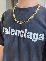 Gucci Metallic Blondie Chain Necklace - 1