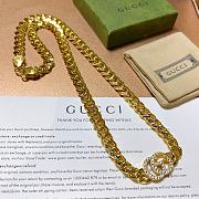 Gucci Metallic Blondie Chain Necklace - 4