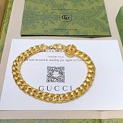 Gucci Chain Gold Bracelet - 6