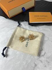 Louis Vutiton Vintage Rhinestone Fireworks Earrings - 6