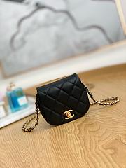 Chanel Lambskin Gold-Tone Metal Chain Mini Crossbody Bag - 2