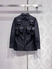 Prada Buttoned shirt with chest pockets and shoulder straps - 1