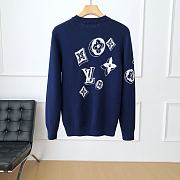 Louis Vuitton Cashmere Sweater Blue  - 3