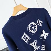 Louis Vuitton Cashmere Sweater Blue  - 4