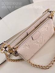 Louis Vuitton Multi Pochette Accessories Monogram Empreinte White - 4