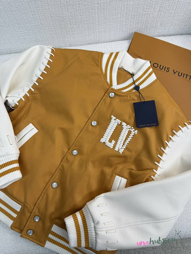 Louis Vuitton Baseball Jacket Yellow - 1