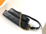 Louis Vuitton Multi Pochette Accessories Monogram Empreinte Black - 5