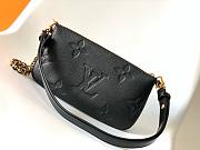 Louis Vuitton Multi Pochette Accessories Monogram Empreinte Black - 3