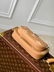 Louis Vuitton Multi Pochette Accessories Monogram Empreinte Bicolor Brown - 2