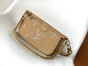 Louis Vuitton Multi Pochette Accessories Monogram Empreinte Bicolor - 1