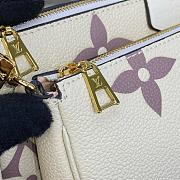 Louis Vuitton Multi Pochette Accessories Monogram Empreinte Bicolor White - 4