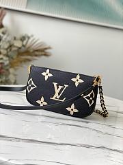 Louis Vuitton Multi Pochette Accessories Monogram Empreinte Black Bicolor - 5