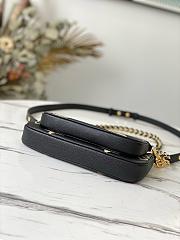 Louis Vuitton Multi Pochette Accessories Monogram Empreinte Black Bicolor - 3