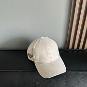 Prada  worn bull-denim baseball cap - 3