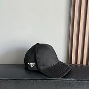 Prada  worn bull-denim baseball cap - 2