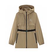 Burberry EKD Print Belted Short Parka - 1