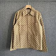 Gucci GG mixed cotton jacket - 4