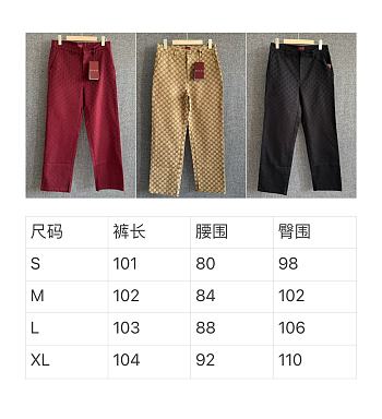 Gucci GG mixed cotton pant