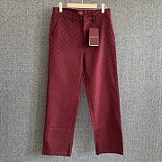 Gucci GG mixed cotton pant - 2