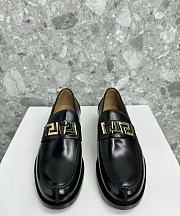 Versace Greca Loafers Black, Gold - 2