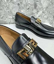 Versace Greca Loafers Black, Gold - 4