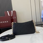 Gucci Black Emblem Mini Handbag 23*12*2cm - 1