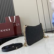 Gucci Black Emblem Mini Handbag 23*12*2cm - 6