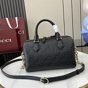 Gucci Emblem Mini Tote Bag 25.5x 16x 14cm - 1