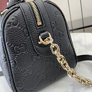 Gucci Emblem Mini Tote Bag 25.5x 16x 14cm - 5