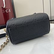 Gucci Emblem Mini Tote Bag 16.5x10x8cm - 6