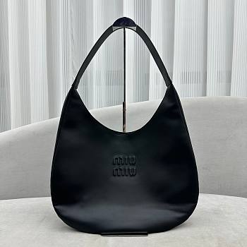 Miu Miu Black Leather hobo bag