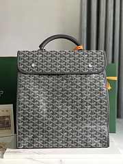 Goyard Yellow Goyardine Saint Leger Backpack 33x35x16cm - 3