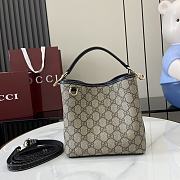 Gucci GG Emblem mini bucket bag - 2