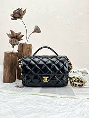 Chanel Top Handle Bag 22×5×14cm - 1