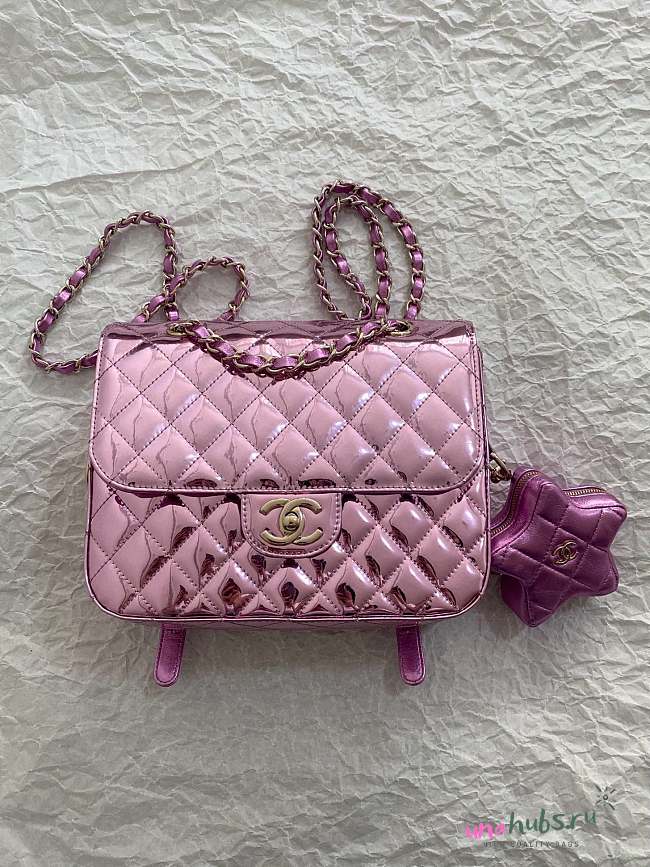 Chanel 24C Hollywood Blvd Backpack 22.5×6.5×17cm - 1