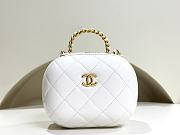 Chanel small vanity case with handle bag - 2