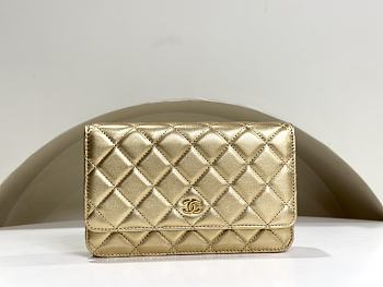 Chanel WOC Gold Bag