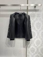 Prada Nappa leather coat - 2