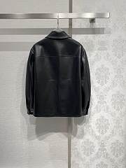 Prada Nappa leather coat - 3