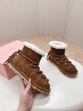 Miu Miu Fur Boots