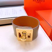 	 Hermes Kelly Dog bracelet box leather - 6