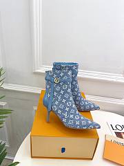 Louis Vuitton Ankle Boots Monogram High Heel - 1