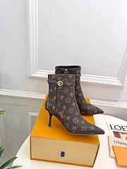 Louis Vuitton Ankle Boots Monogram High Heel - 2