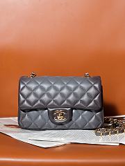 Chanel Flap Bag Gradient Gray  - 1