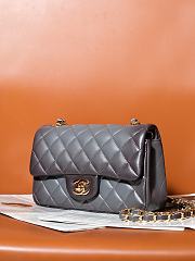 Chanel Flap Bag Gradient Gray  - 4