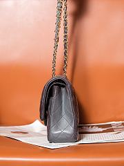 	 Chanel Meidum Flap Bag Gradient Gray - 5