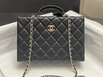 Chanel Box Lambskin Quilted Bag