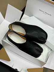 Maison Margiela Tabi Black Leather Shoes - 1